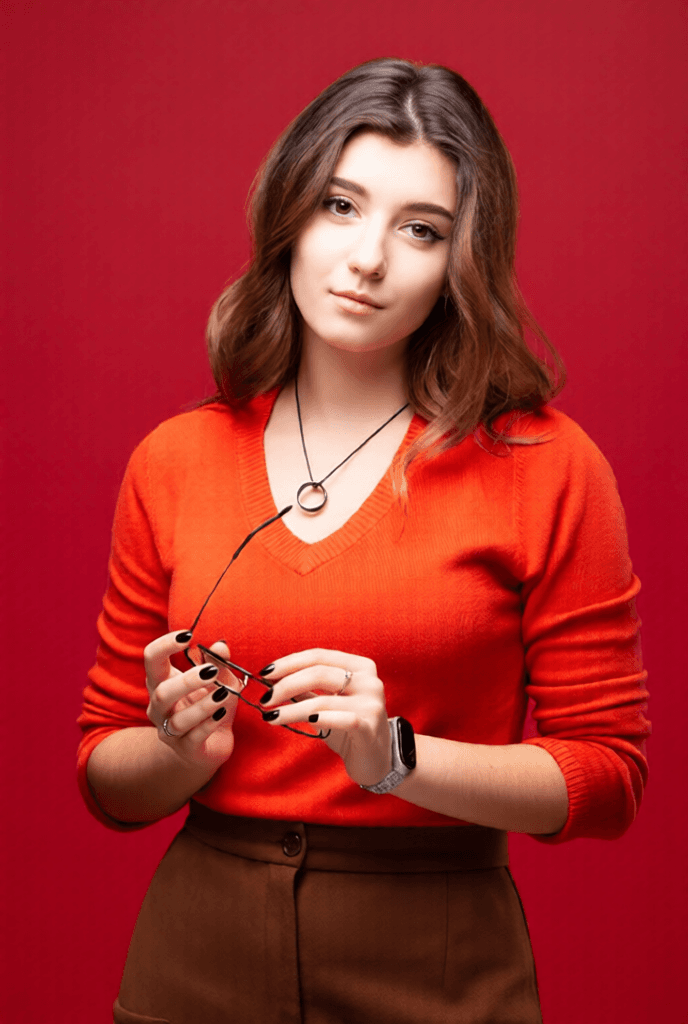 Confident trader practicing risk-free trading